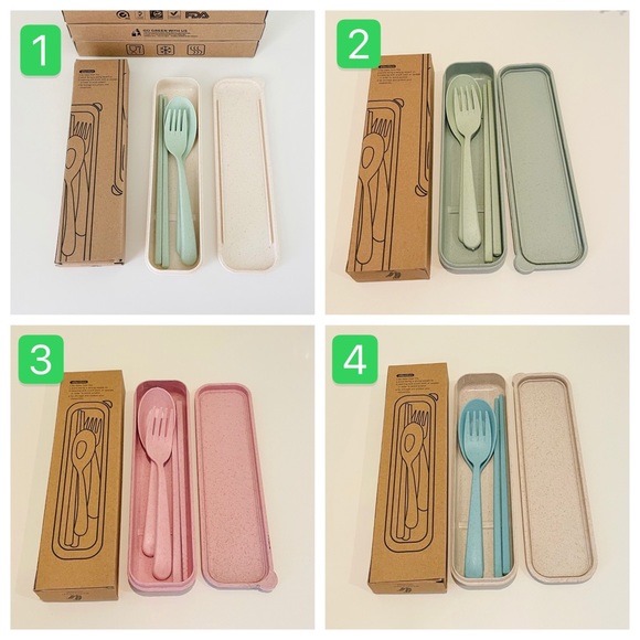 Eco-Friendly Portable Cutlery Set - Picture 1 of 7